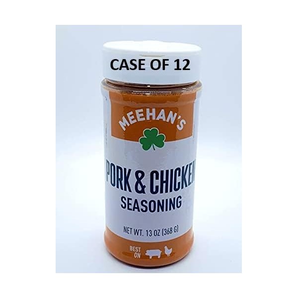 Meehan's Pork & Chicken Rub, CASE OF 12