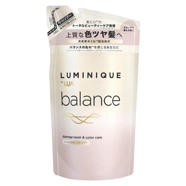 LUX Luminique Balance Damage Repair & Color Care Shampoo Refill 12.3 oz (350 g)