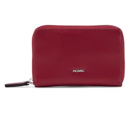 Picard Ladysafe Women's Purse Made of Cowhide Leather Medium with Zip Purse Everyday Going Out, navy, purse