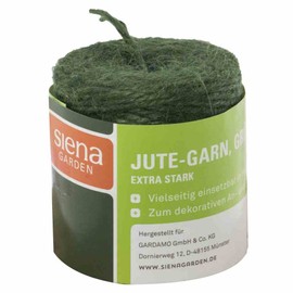 Siena Garden Jute Twine 50 m x 4.5 mm, green