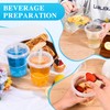 Drink Buckets with Lids and Straws for Party Hosts &