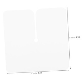 WOONEKY 6pcs Hair Extension Shield Heat Shield Guards for Hair Extensions Multi Protector for Safe Styling Versatile Tool