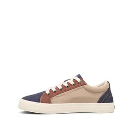 Taos Plim Soul - Tenis de plataforma elegantes para mujer, con curvas y vainas, plantilla extraíble, soporte de arco, diseño clásico para la moda diaria, comodidad durante todo el día, Azul Marino Multi, 6 US
