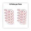 Universal 75612 Side-Application Correction Tape, Non-Refillable, 1/5" x 393", 10/Pack