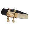 Alto Sax Saxophone ABS Mouthpiece with Cap Metal Buckle Reed