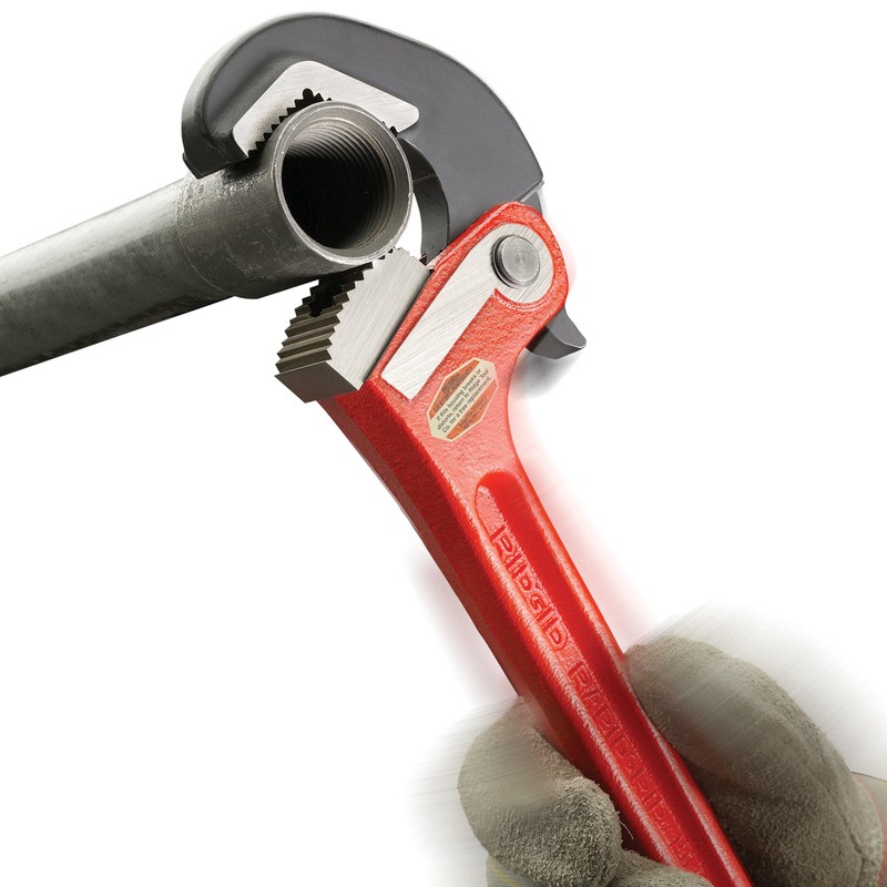 Rapid Pipe Wrench, 14 In, Cast Iron