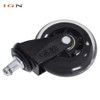 ignparts 5 Pack 3 Inch Office Chair Caster Swivel Wheels