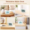 Geevon Small Travel Alarm Clock, Digital Alarm Clocks for Bedrooms