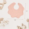 Konssy Muslin Baby Bibs, 100% Cotton Absorbent and Soft Bandana