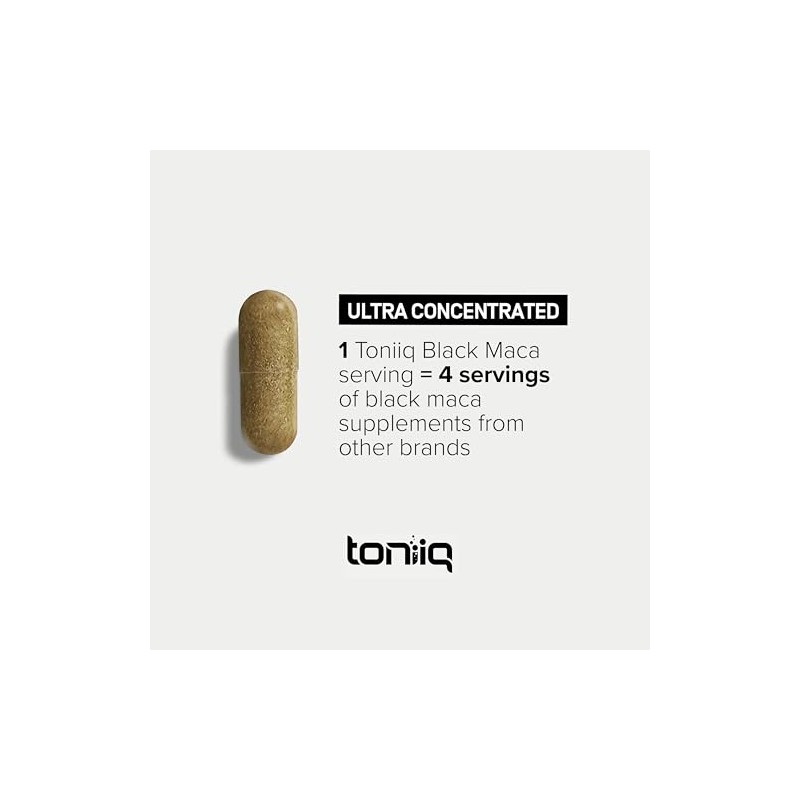 40,000mg Pure Black Maca Root Extract - Ultra Concentrated 201
