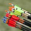MECCANIXITY Archery Arrow Nocks Plastic Carbon Arrow Inserts .244"/6.2mm for