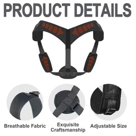 MOAZIFI Rücken Geradehalter, Rückenstützgürtel Verstellbare, Haltungskorrektur Rücken, Vorbeugung Von Schmerzen, Posture Corrector Für Schultergurt Haltungskorrektur