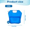 KSVFTB 2 Pack Collapsible 5 Litre Water Container - BPA-Free