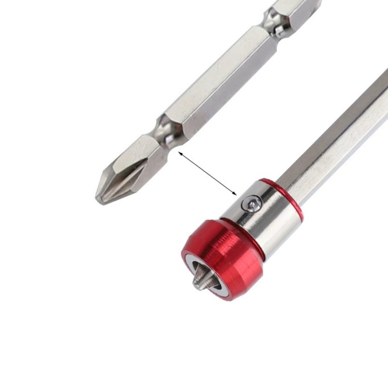 ArtisanShow 4PCS Screwdriver Head Magnetic Ring, Universal 1/4 inch 6.35mm