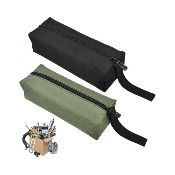 Husalsea 2 Toolkits Storage Bag for Hardware Parts Multi Functional