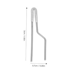 Operitacx 2 Sätze Eisenspitze Tipps Ersatz Tipp Zum Brennen Von Holz Holzverbrennung Pyrographie-drahtspitzen Brenner-kit Werkzeuge Für Holzbrenner Holzbrennungen Drahtwerkzeug 6 Stück * 2