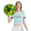 Haikyuu 2 Pack Cheerleader Pom Poms Clover Green Pompoms Cheer