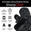 SharpChef Oven Mitts and Pot Holders 2Pc Set, Kitchen Oven