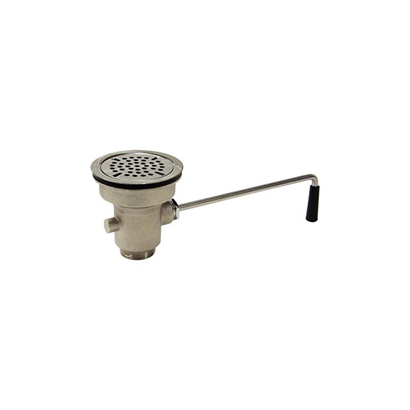AA Faucet AA-301 Twist Handle Waste Valve 3-1/2" Sink Opening