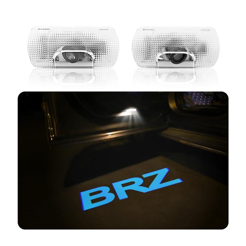 uunonaha 2 pcs Non-Fading LED Car Door Logo Lights Courtesy