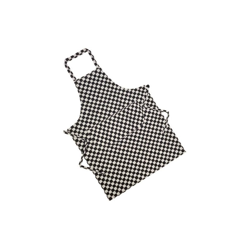 Nightwear Heaven 100% UK Made Chefs Check Aprons - 4
