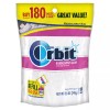Orbit ORBI BUBBLEMINT SUGAR FREE GUM 8.5oz - RESEALABLE BAG