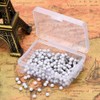 Outus 1/8 Inch Round Head Map Tacks Push Pins, 300