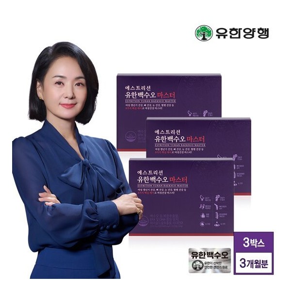 Yuhan Corporation Baek Soo-oh Master 3 months, single option / 유한양행 백수오 마스터 3개월, 단일옵션