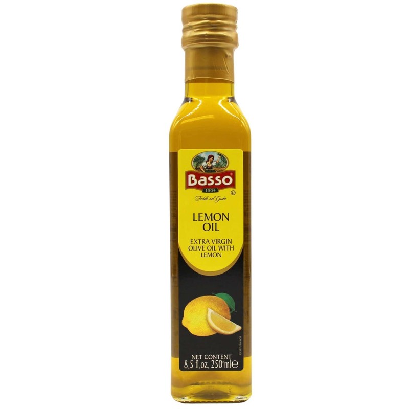 BASSO 1904 - Lemon Oil, Infused Premium Extra Virgin Olive
