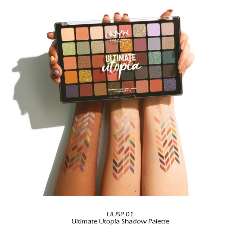 NYX 1 NYX Ultimate Utopia 40 pan Palette Eyeshadows "