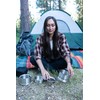 Stainless Steel Wood Burning Stove Extra Large - Portable Camping