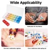 OIHCAZ Weekly Pillbox 7 Day, 3 Times a Day Pill
