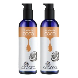 2 Pack Aceites de COCO  HIDRATACIÓN PROFUNDA DE PIEL, CABELLO Y UÑAS  Fácil aplicación  Con Acidos Grasos  100 PURO Evita las Puntas Abiertas...      