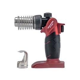 Master Appliance HT-1000 Cordless Butane Heat Gun with Shrink Reflector - Refillable, Portable Hot Air Tool for Heat Shrink Tubing, Electrical and Automotive Repairs