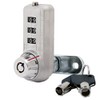 3 Dial Combination Cam Lock with MK Override Key, 5/8"