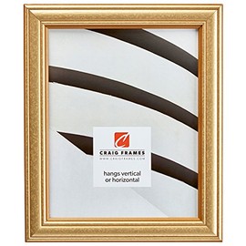 Craig Frames Goldstone, Vintage Gold Hardwood Picture Frame, 16 x 24 Inch