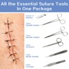 EVOTECH SCIENTIFIC Surgical Suture Set, Human Stitched Skin Model, Latest