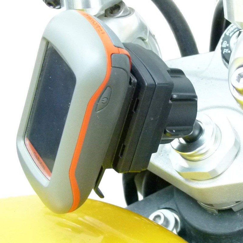 BuyBits 15-17mm Motorcycle Fork Stem Mount for Garmin eTrex 20
