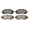 AD1650 ADVICS Ultra-Premium Ceramic Disc Brake Pad Set - Compatible