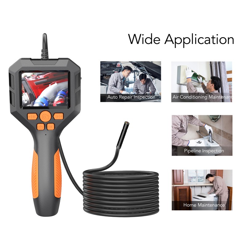 2.8 Inch IPS Screen Endoscope IP68 Waterproof 2MP Lens Handheld