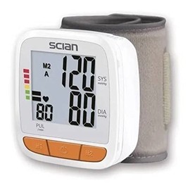 SCIAN - Monitor Digital Automatico de Presion Arterial de Muñeca, Pantalla Digital, 90 memoria de almacenamiento por 2 usuarios, Indicación de...     