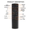Bluetooth Remote Control IR Learning Multi Function Replacement Remote for