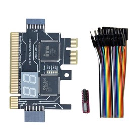 Jadeshay TL631 Pro Motherboard Analyzer Diagnostic Card, PCI Mini PCI-E LPC Motherboard Tester Debug Cards for Laptop Desktop