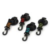 4Pcs Multi-Coloured Suction Cups With Hooks/straps by Manhattan International. Best