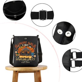 VAMSII Luke's Diner Stars Hollow Crossbody Bag Stars Hollow Pavilion Merch Tv Show Fans Gift (Stars Ho 1779 MB)