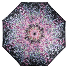 VON LILIENFELD Folding Pocket Umbrella Automatic Claude Monet The Garden Art Lightweight auto open Women Floral Motif