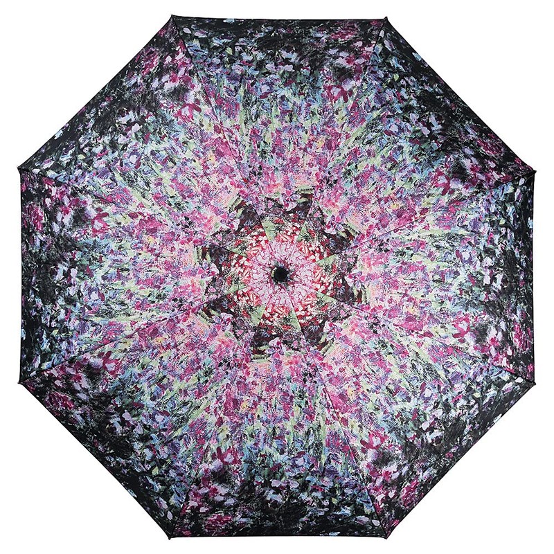 VON LILIENFELD Folding Pocket Umbrella Automatic Claude Monet The Garden