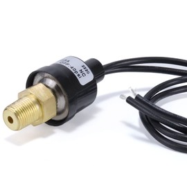 LEFOO LF08PS Air Pressure Switch Oil Pressure Switch Air Compressor Pressure Switch Low/High Pressure Switch 10-40psi / Wire Terminal/Normal Close