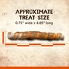 Zoe Peanut Butter Twists Dog Treats, 148 GR