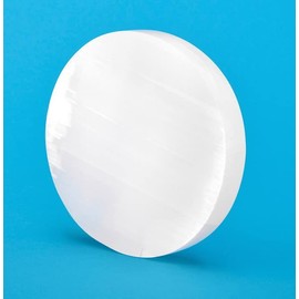 Serafino Selenite Charging Plate Disc Hexagon Reiki Healing Charge Crystal Slice Angelic Mineral Meditation Stone Selenite Hexagonal Plate Approx 7cm Large (10cm Selenite Circle)